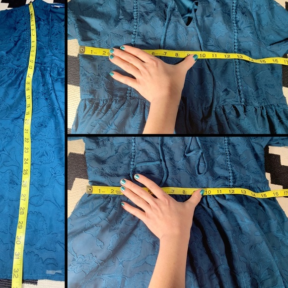 Cutie, BLUE RAIN, lacy, babydoll dress!! - Picture 9 of 11